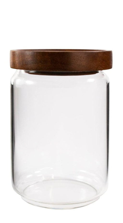 KITCHEN BASICS - Canister Borosilicate Glass with Acacia Lid Collection - Limolin 