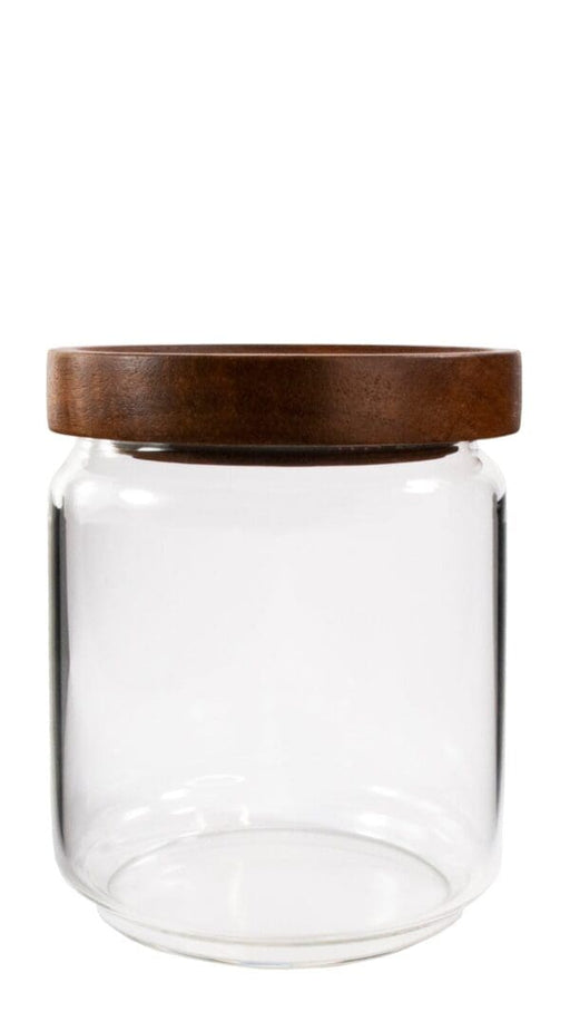 KITCHEN BASICS - Canister Borosilicate Glass with Acacia Lid Collection - Limolin 
