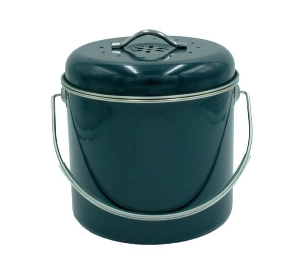 KITCHEN BASICS - Compost Bin w/Charcoal Filter - Limolin 