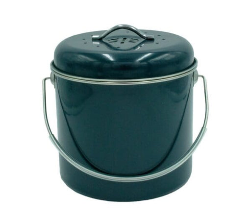 KITCHEN BASICS - Compost Bin w/Charcoal Filter - Limolin 
