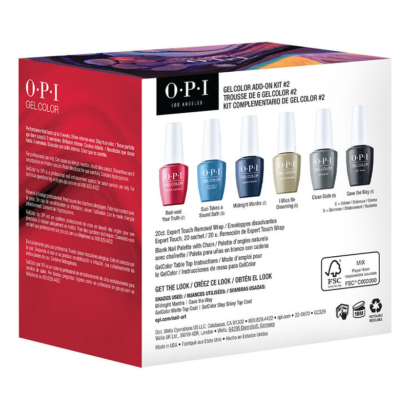 OPI - GelColor - Fall Collection Gelcolor ADD-ON KIT #2