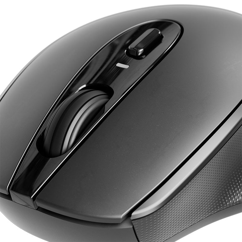 KlipXtreme – Souris sans fil ergonomique Easihand – Noire – KMW-410BK