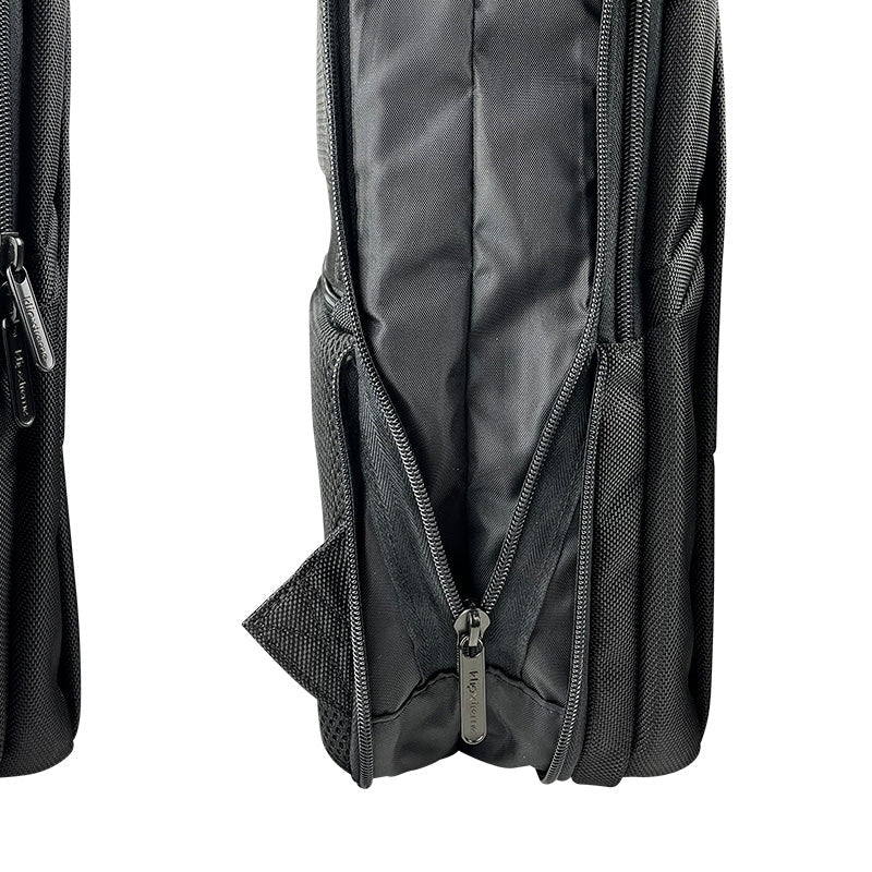 KlipXtreme – Sac à dos extensible XpandPack pour ordinateur portable 15,6 po – Noir – KNB-650BK