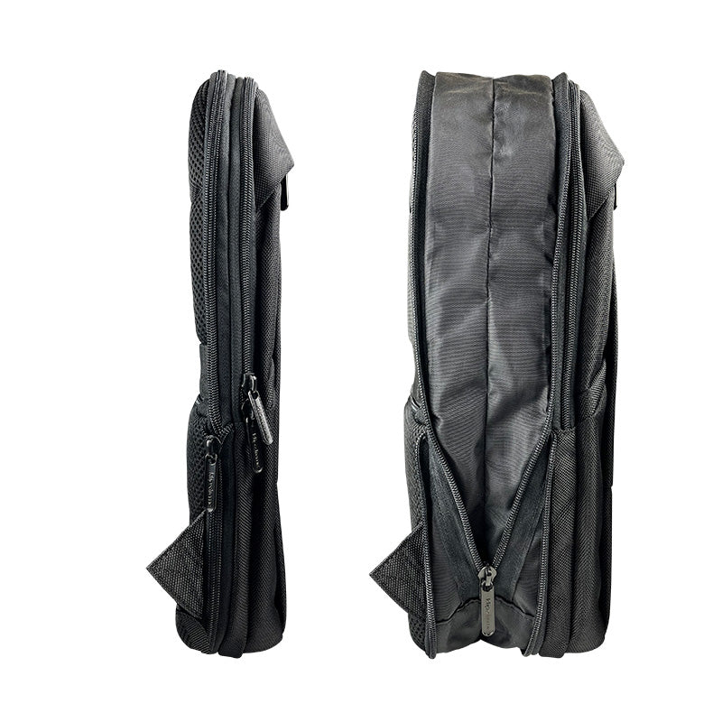 KlipXtreme – Sac à dos extensible XpandPack pour ordinateur portable 15,6 po – Noir – KNB-650BK