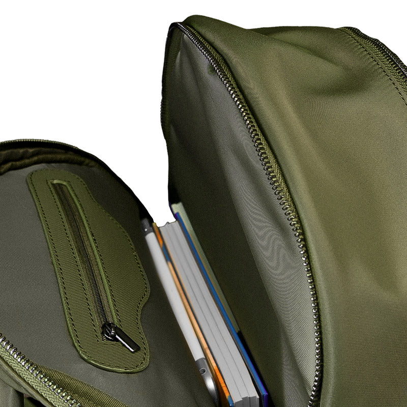 KlipXtreme – Eva 13 in Laptop Backpack – Dark Green – KNB-755