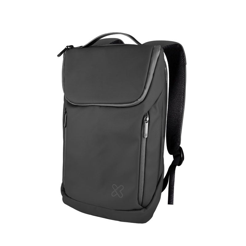 KlipXtreme – Sac à dos pour ordinateur portable Evergo 15,6 pouces avec USB-C – Noir – KNB-905BK