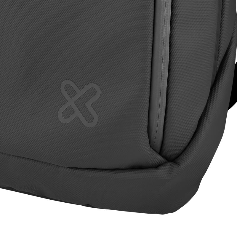 KlipXtreme – Sac à dos pour ordinateur portable Evergo 15,6 pouces avec USB-C – Noir – KNB-905BK
