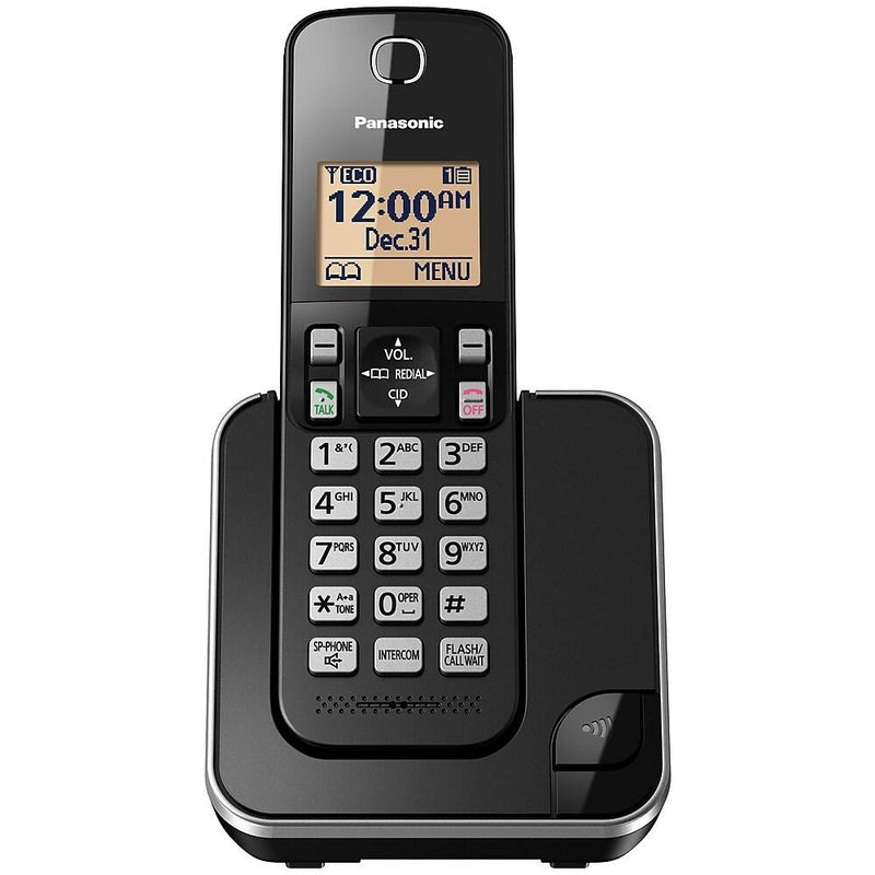 Panasonic KX-TGC380C Cordless Phone, 1 Handset — Refurbished