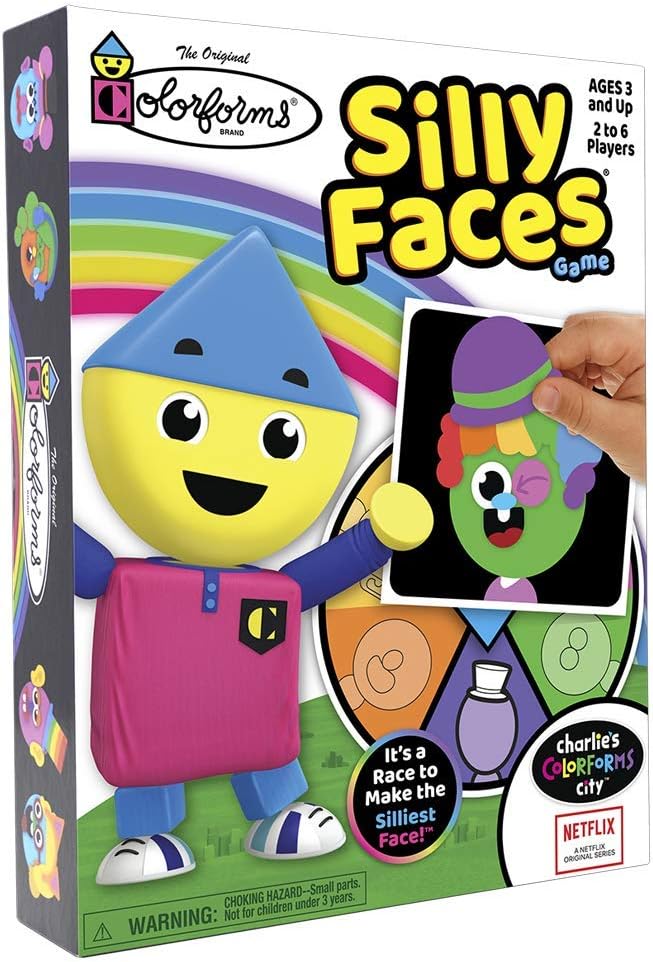 Kahootz - Colorforms - Silly Faces Game - Limolin 