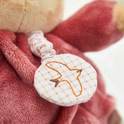 Kaloo - Intemporel - Soleil Rabbit Musical - Dark Pink - 17Cm - Limolin 