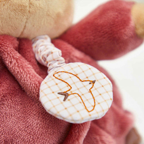 Kaloo - Intemporel - Soleil Rabbit Musical - Dark Pink - 17Cm - Limolin 