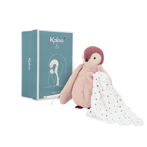 Kaloo - Kissing Plush Penguin - Pink - Limolin 