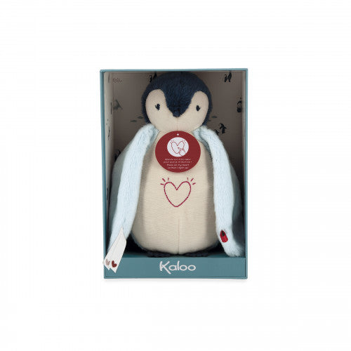 Kaloo - Nightlight Plush - Penguin Blue - Limolin 