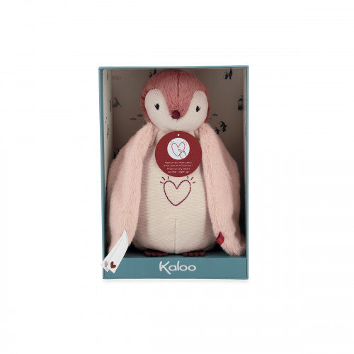 Kaloo - Nightlight Plush - Penguin Pink - Limolin 