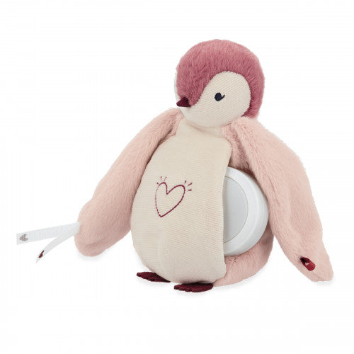 Kaloo - Nightlight Plush - Penguin Pink - Limolin 