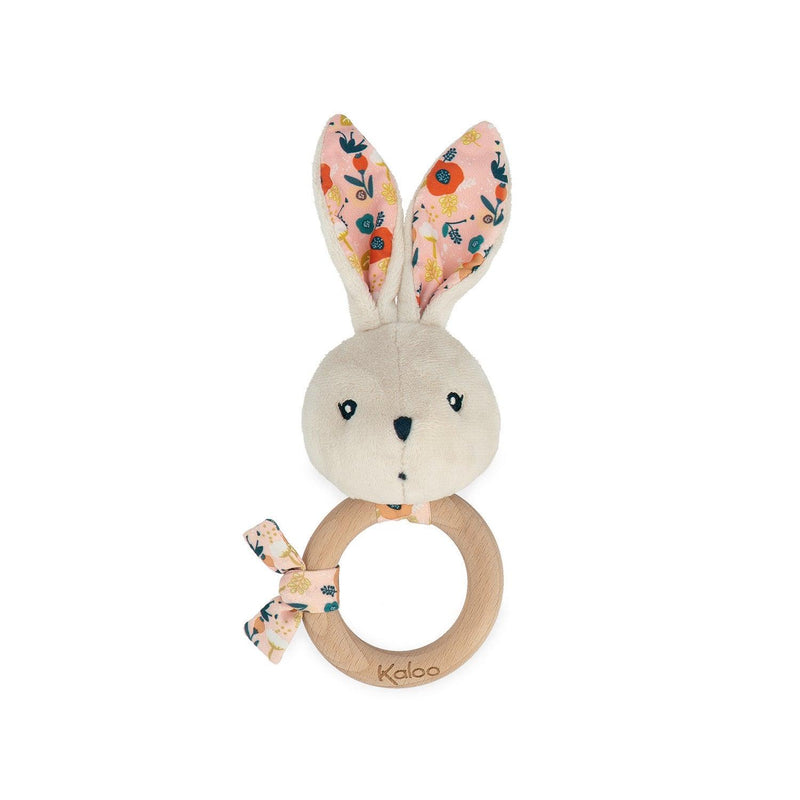 Kaloo - Teething Ring - Rabbit/Poppies - Limolin 