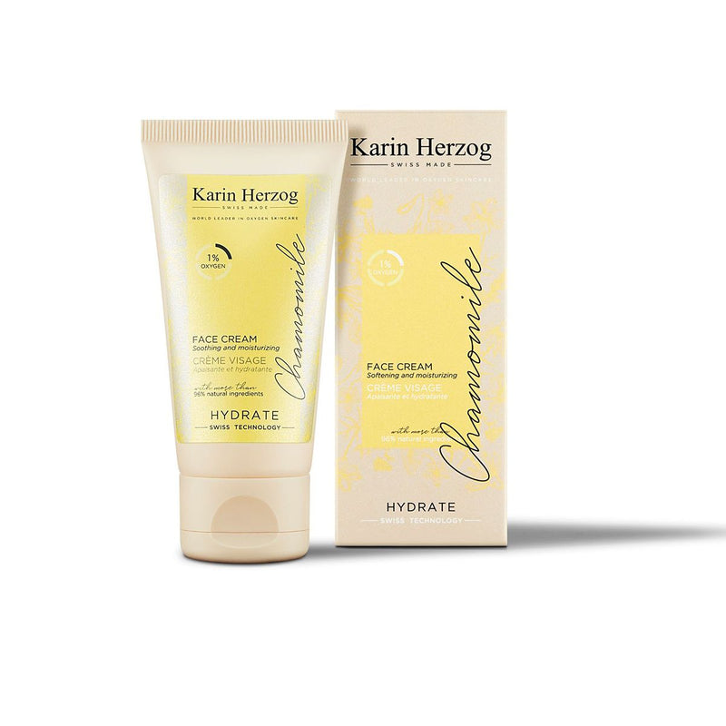 Karin Herzog - Camomille Face Cream Oxygen 1% 35Ml - Limolin 