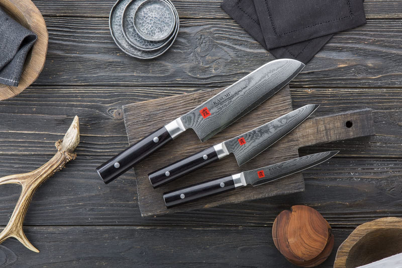 Kasumi - DAMASCUS Carving Knife 20cm/8" - Limolin 