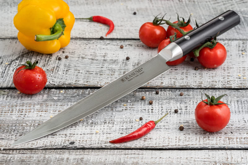 Kasumi - DAMASCUS Kitchen Slicer 24cm/9.5" - Limolin 