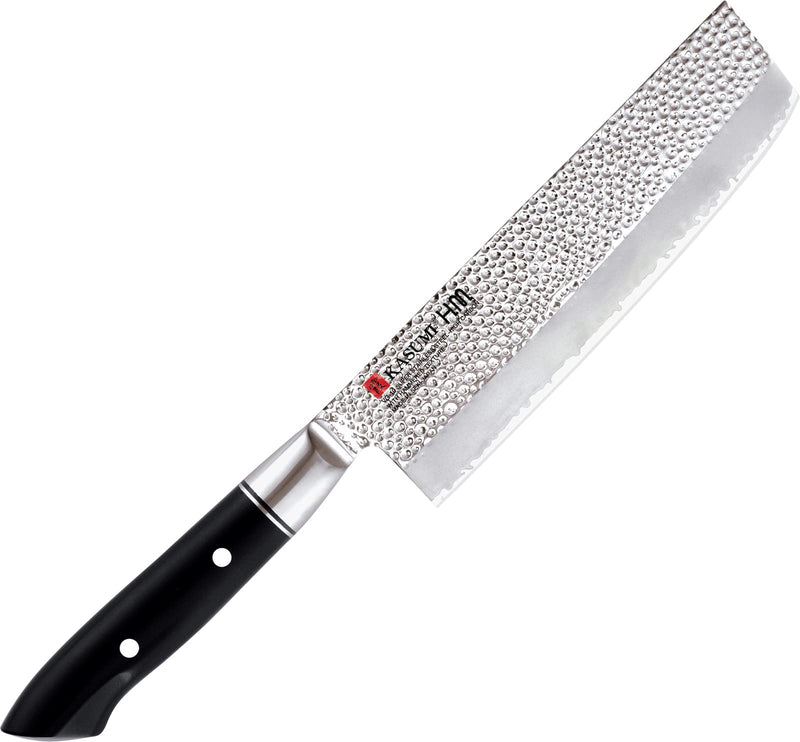 Kasumi - HAMMERED Nakiri Knife 12cm/6.7" - Limolin 