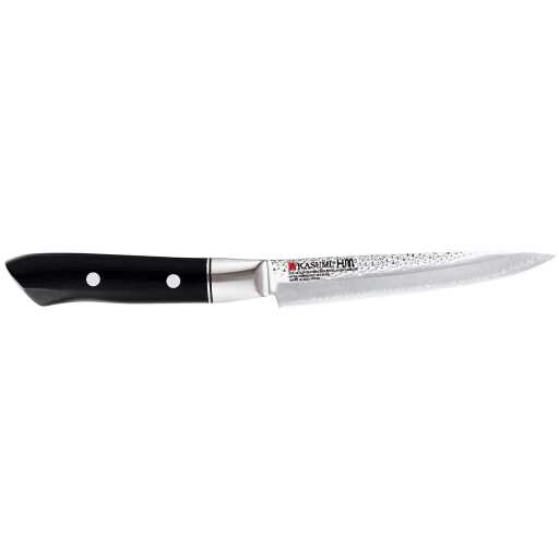 Kasumi - HAMMERED Utility Knife 12cm/4.7" - Limolin 