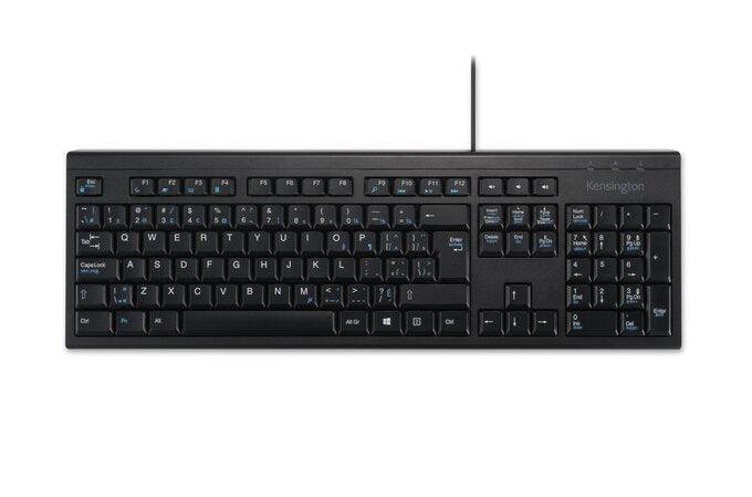 Kensington - Kensington Keyboard USB Wiredingual Black PC/Mac - Limolin 