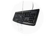 Kensington - Keyboard Washable USB Wired Pro Fit Black PC/Mac - Limolin 