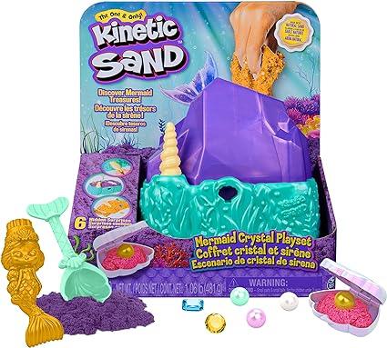 Kinetic Sand - Mermaid Crystal Playset - Limolin 