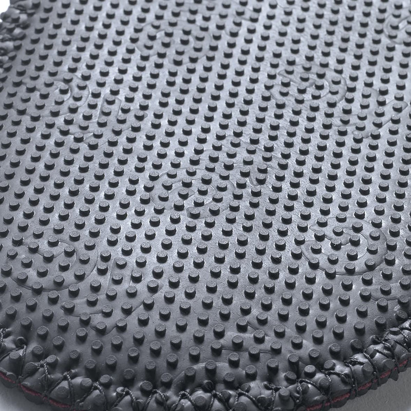 Kitchen Grips - Glove 5-Finger Large 28cm/11" Cherry/Blk FLXaPrene 2pc Set - Limolin 