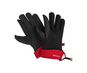 Kitchen Grips - Glove 5-Finger Small 26cm/10.25" Cherry/Blk FLXaPrene 2pc Set - Limolin 