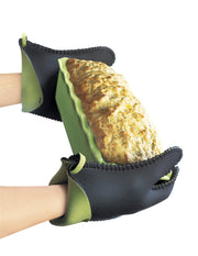 Kitchen Grips - Petite/Kids Mitt 28cm/11" Cherry/Black FLXaPrene - Limolin 