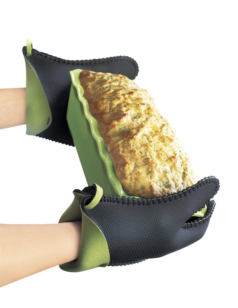 Kitchen Grips - Petite/Kids Mitt 28cm/11" Cherry/Black FLXaPrene - Limolin 