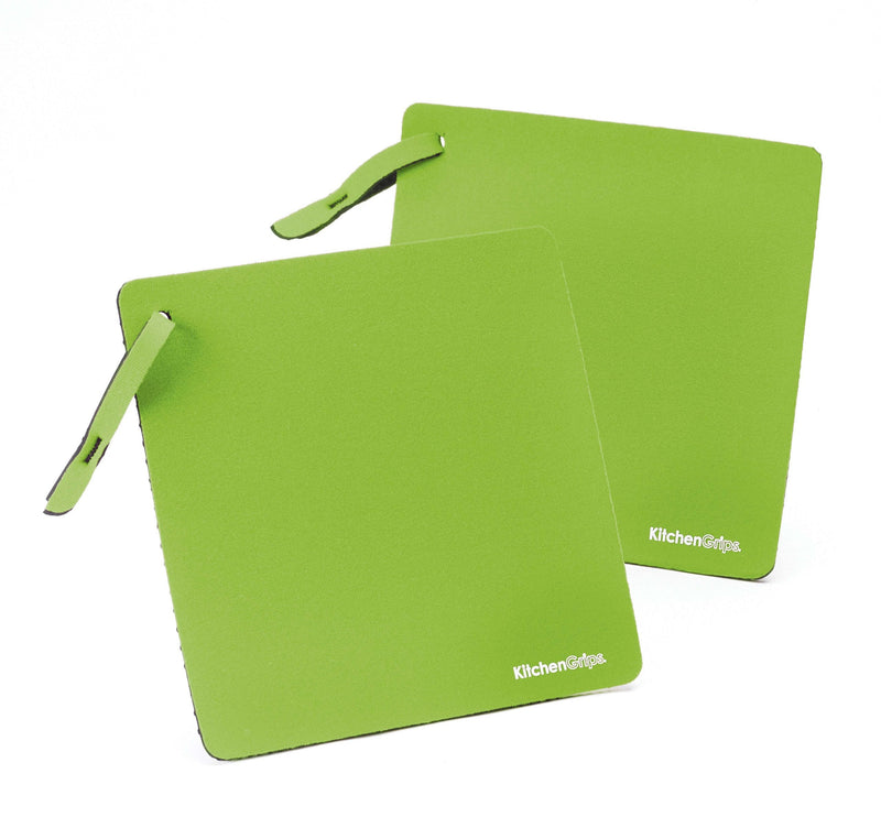 Kitchen Grips - Pot Grabbers (Set of 2) - Lime/Black | 18 cm / 7 in - view 2