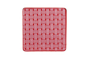 Kitchen Grips - Pot Grabber Cherry/White Woven 18cm/7" 2pc set - Limolin 