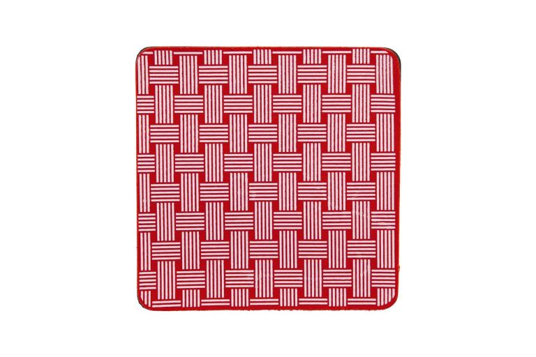 Kitchen Grips - Pot Grabber Cherry/White Woven 18cm/7" 2pc set - Limolin 