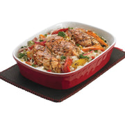 Kitchen Grips - Trivet Rectangular 33x23cm/13x9" Black FLXaPrene - Limolin 