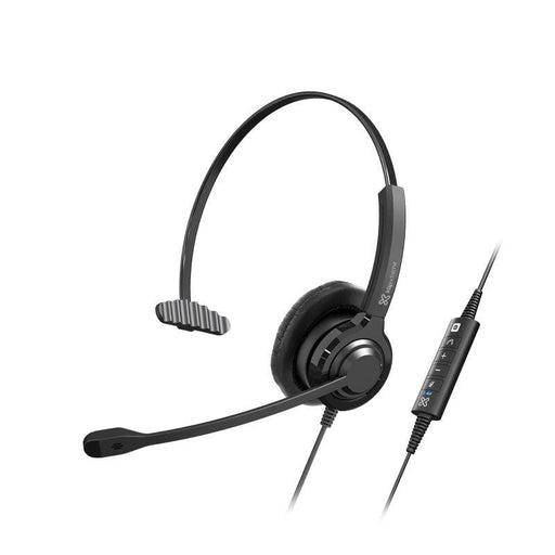 Klipxtreme - Headset Voxpro Mono with Vol Cont Boom Mic USB (KCH - 901) - Limolin 