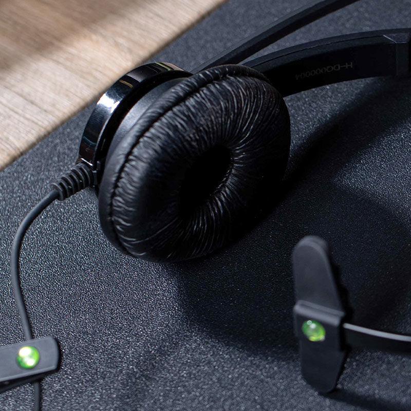 Klipxtreme - Headset Voxpro Mono with Vol Cont Boom Mic USB (KCH - 901) - Limolin 