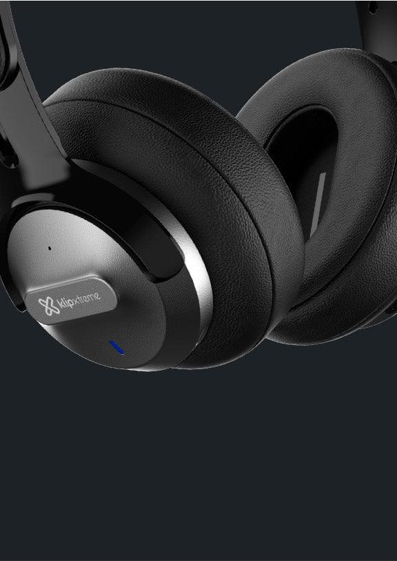 Klipxtreme - Hi-Fi - Premium ANC headphones - KNH-750 - grey - Limolin 