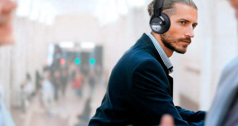 Klipxtreme - Hi-Fi - Premium ANC headphones - KNH-750 - grey - Limolin 