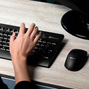 Klipxtreme - Keyboard & Mouse Combo Kit Wireless Set (KCK - 265E) - Limolin 