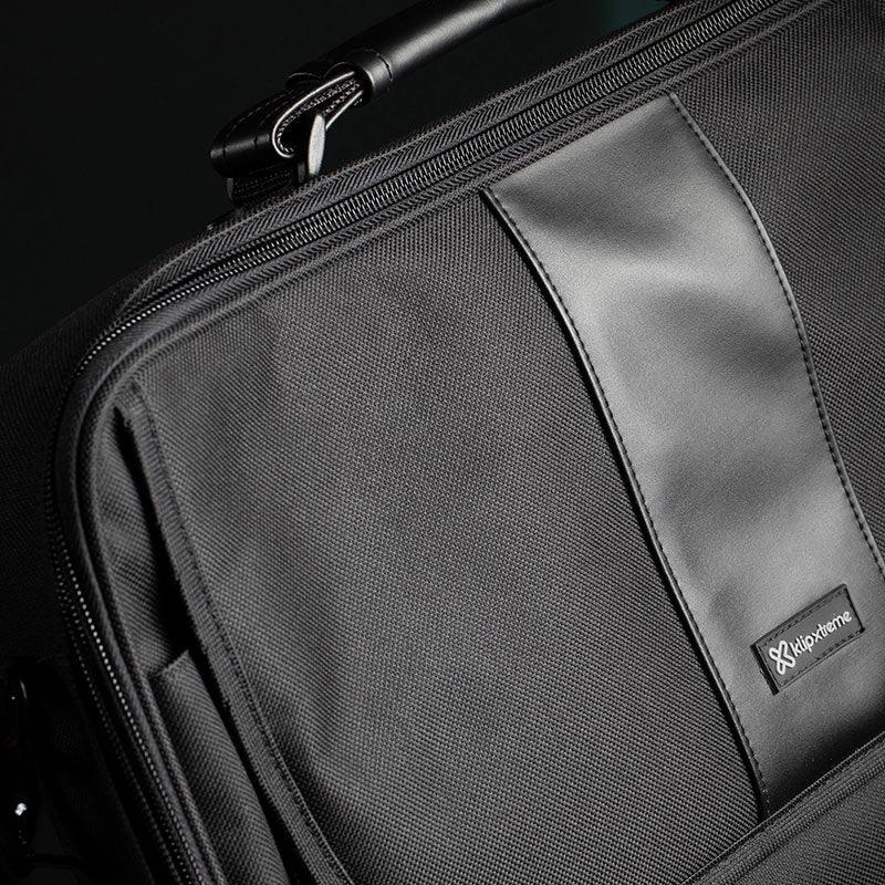 Klipxtreme - Laptop Bag 154in Top Load Water Resistant Nylon Black (KNC - 040) - Limolin 