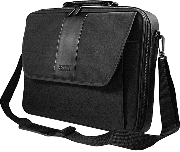 Klipxtreme - Laptop Bag 154in Top Load Water Resistant Nylon Black (KNC - 040) - Limolin 