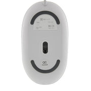 Klipxtreme - Mouse Wired 4 Button with Scroll Ambidextrous 1600dpi Ergonomic PC/Mac - White (KMO - 201WH) - Limolin 