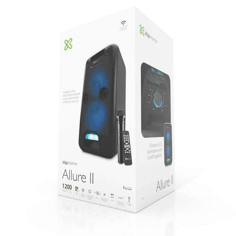 Klipxtreme - Speaker - Allure 1200W Bluetooth Party Speaker (KLS - 661) - Limolin 