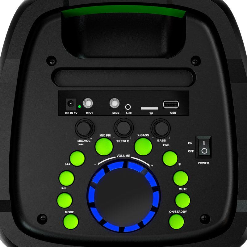 Klipxtreme - Speaker Bluetooth Party BoomFire X 1500W 8 inch Subwoofer & 15in - Limolin 