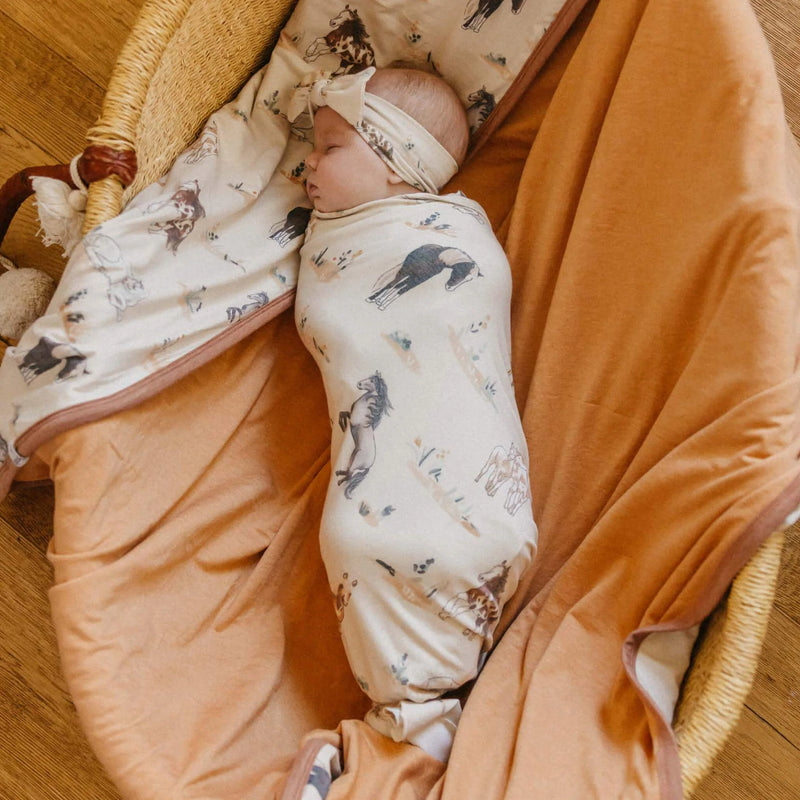 Copper Pearl - Swaddle Blanket