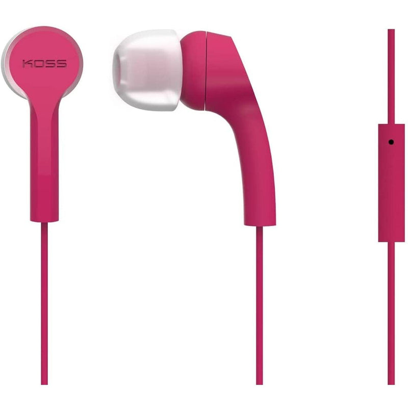 Koss - Earbud KEB9 with Mic Pink 35mm - Limolin 