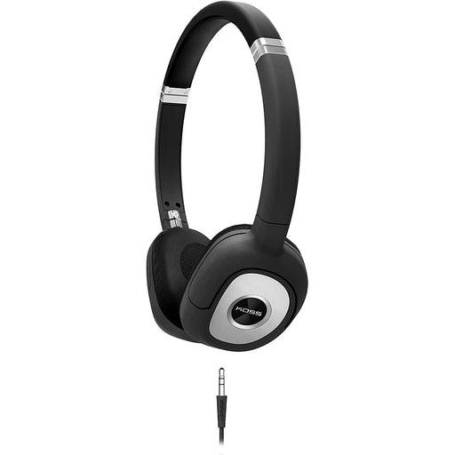 Koss - Headphone SP330 Portable Dynamic Stereo Black Silver 35mm - Limolin 