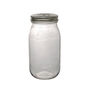 LE PARFAIT - Screw-Top Glass Jar with Metal Lid | 2 L / 2.11 qt - Pack of 3
